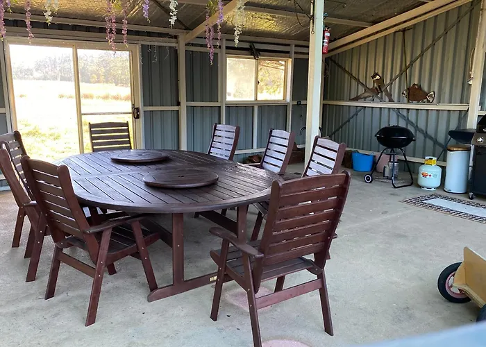Relaxing At Acreage Farmhouse